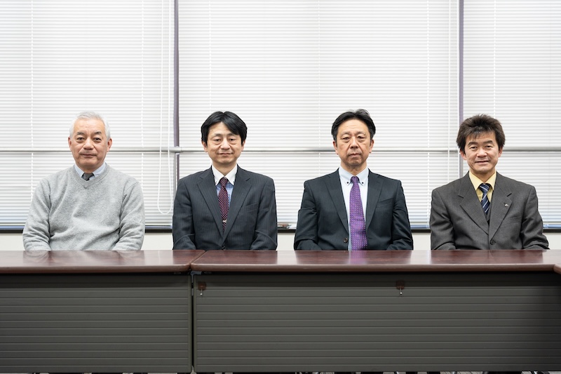 技術委員長4名の集合写真